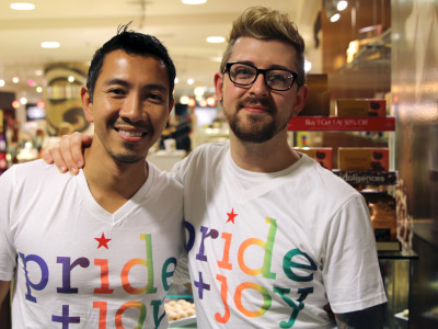 Macy's Pride Event 2014.