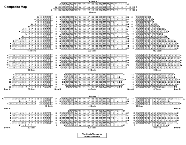 Seating Chart Irving Music Factory