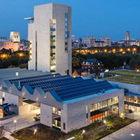 Logan Center for the Performing Arts.